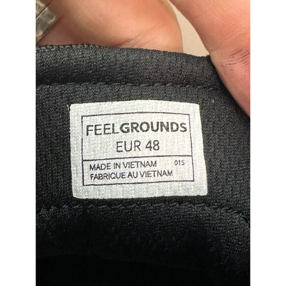 NWOT Feelgrounds Highrise Knit Barefoot Minimalist Sneaker Triple Black US 13 - Picture 8 of 9